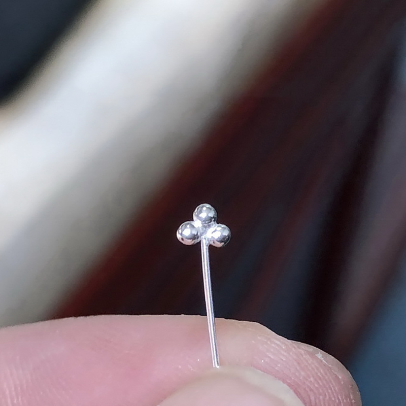 3 Ball Headpin 925 Sterling Si - огляд і ціна Jewelry Making Silver