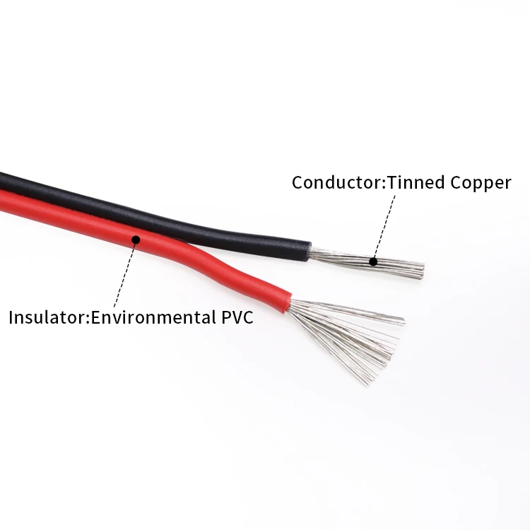 2~100m UL2468 2 Pins Electrica - огляд і ціна Wire 22 Gauge Copper