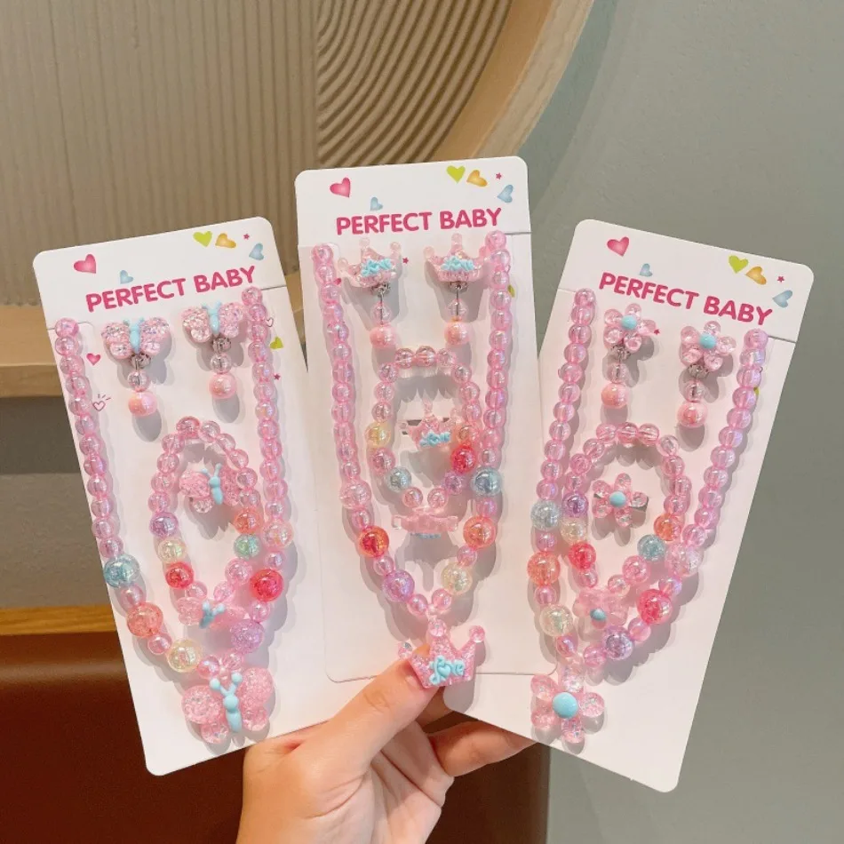 Glitter Pink Heart Beaded Jewe - огляд і ціна Jewelry Making Kits For Girls