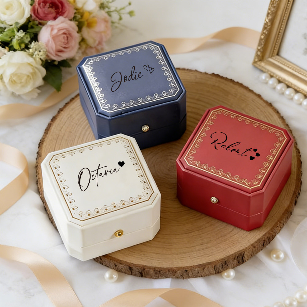 Personalized Faux Leather Ring - огляд і ціна Jewelry Making Box