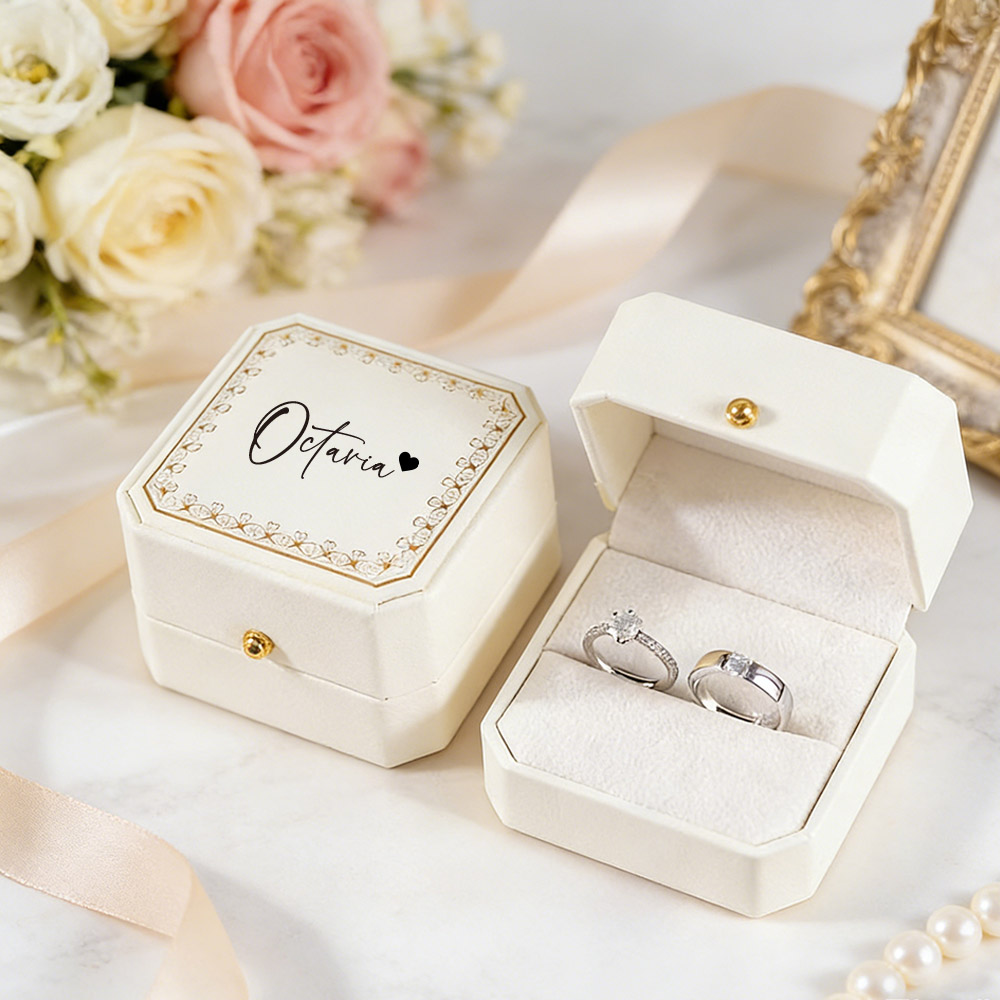 Personalized Faux Leather Ring - огляд і ціна Jewelry Making Box