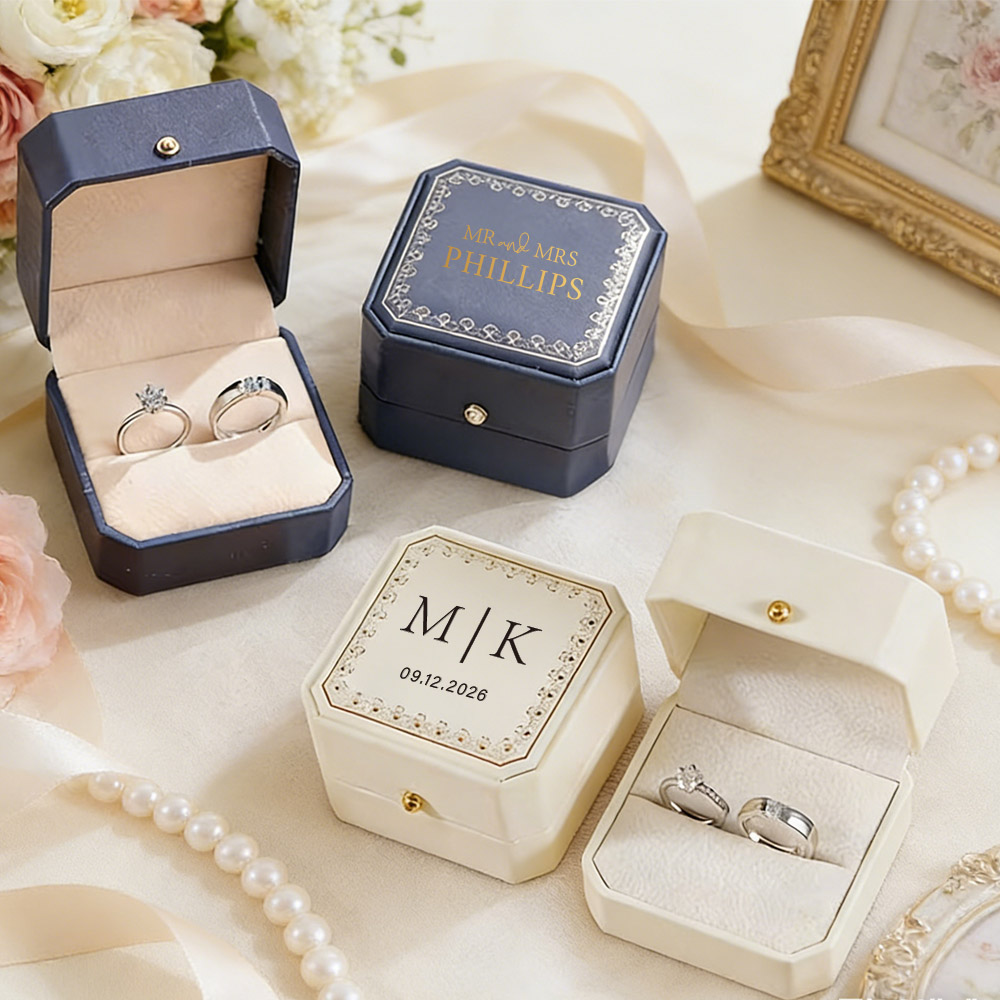 Personalized Faux Leather Ring - огляд і ціна Jewelry Making Box