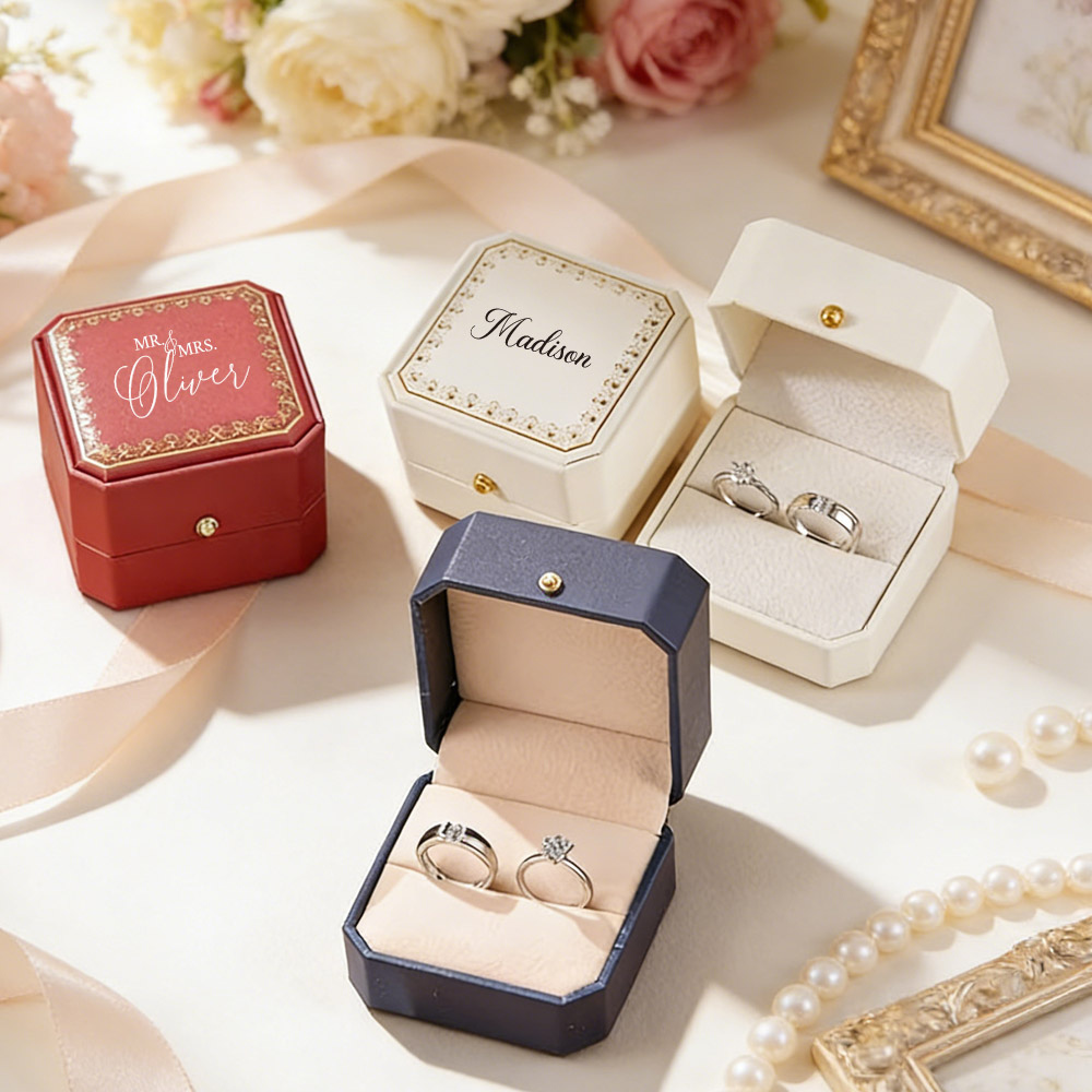 Personalized Faux Leather Ring - огляд і ціна Jewelry Making Box