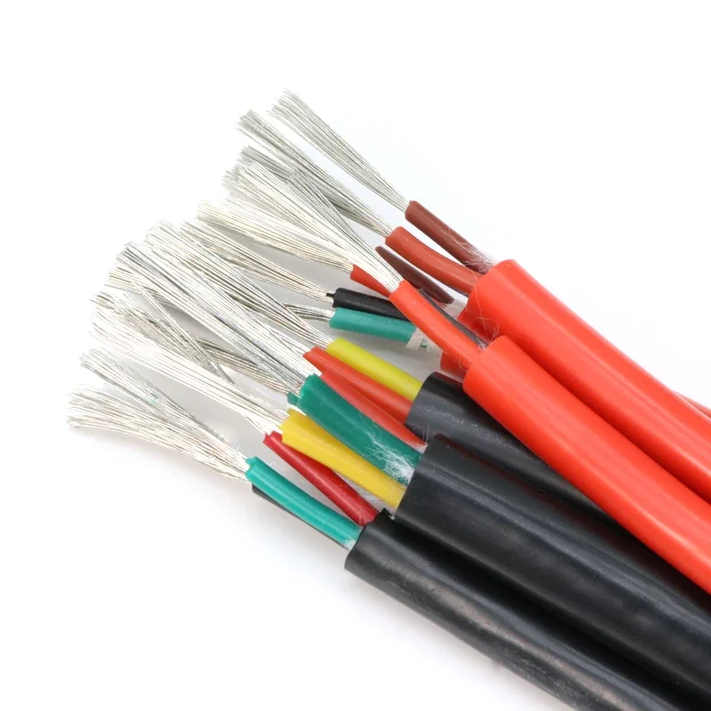 1/5M 2 3 4 5 Cores Flexible Si - огляд і ціна Wire 22 Gauge Copper