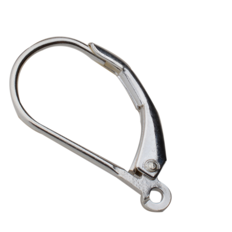 Solid 925 Sterling Silver Hing - огляд і ціна Jewelry Making Earrings