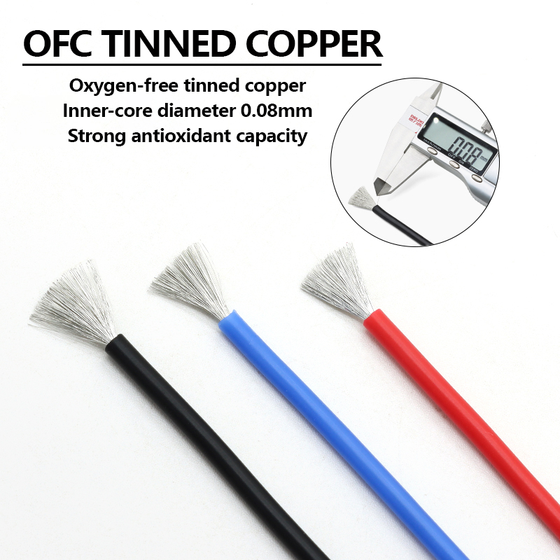 Yellow Soft Silicone Rubber Wi - огляд і ціна Wire 22 Gauge Copper