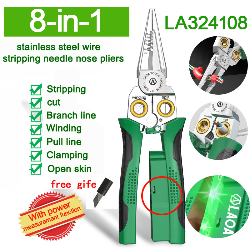 Multifunctional Wire Stripper  - огляд і ціна Jewelry Making Needle Nose Pliers