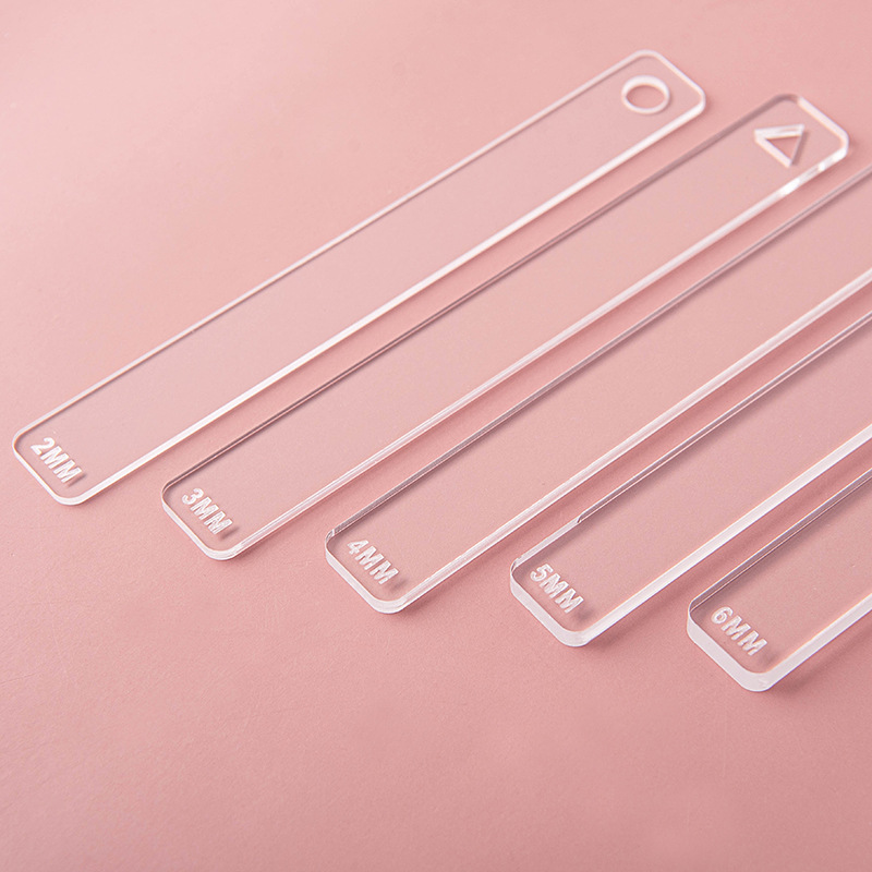 10Pc/Set Clay Ruler Acrylic So - огляд і ціна Jewelry Making Guide