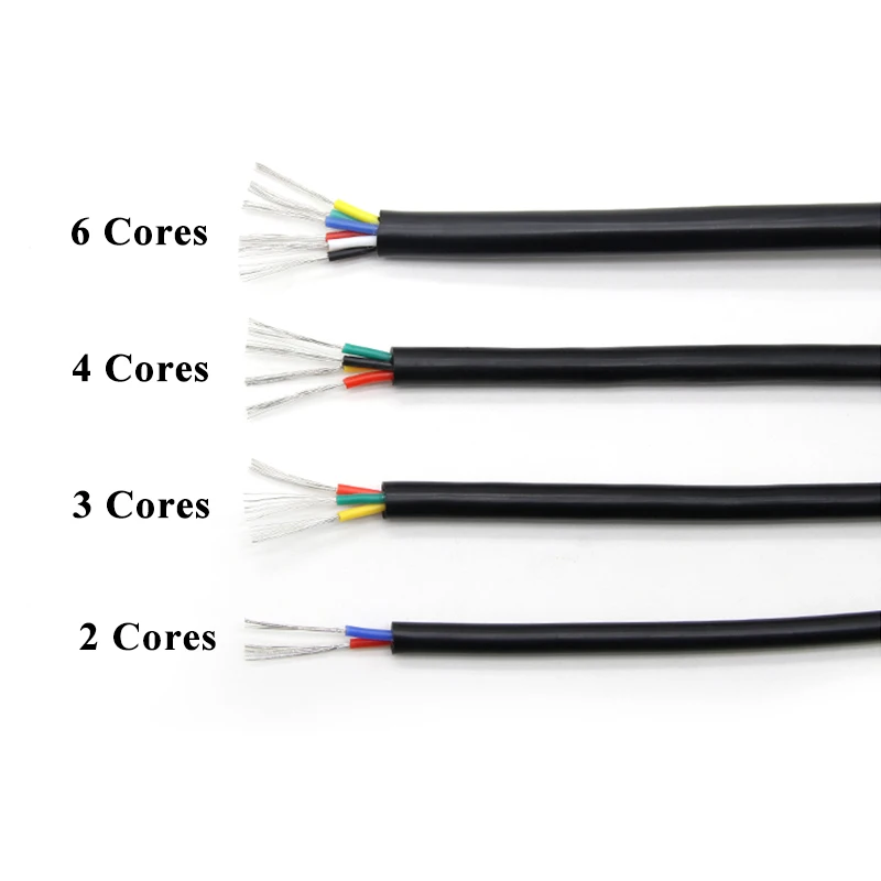Silicone Rubber Shielded Multi - огляд і ціна Wire 22 Gauge Copper