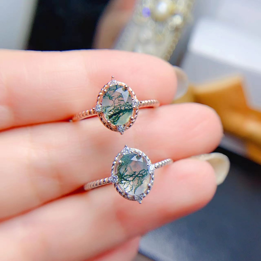 Natural Stone Ocean Water Moss - огляд і ціна Jewelry Making University