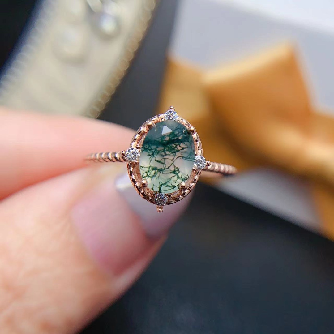 Natural Stone Ocean Water Moss - огляд і ціна Jewelry Making University