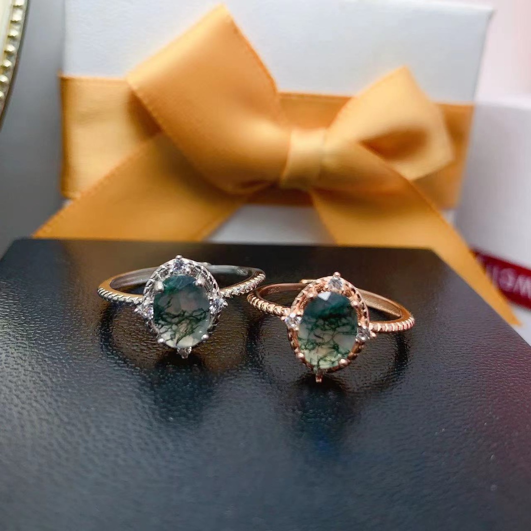 Natural Stone Ocean Water Moss - огляд і ціна Jewelry Making University