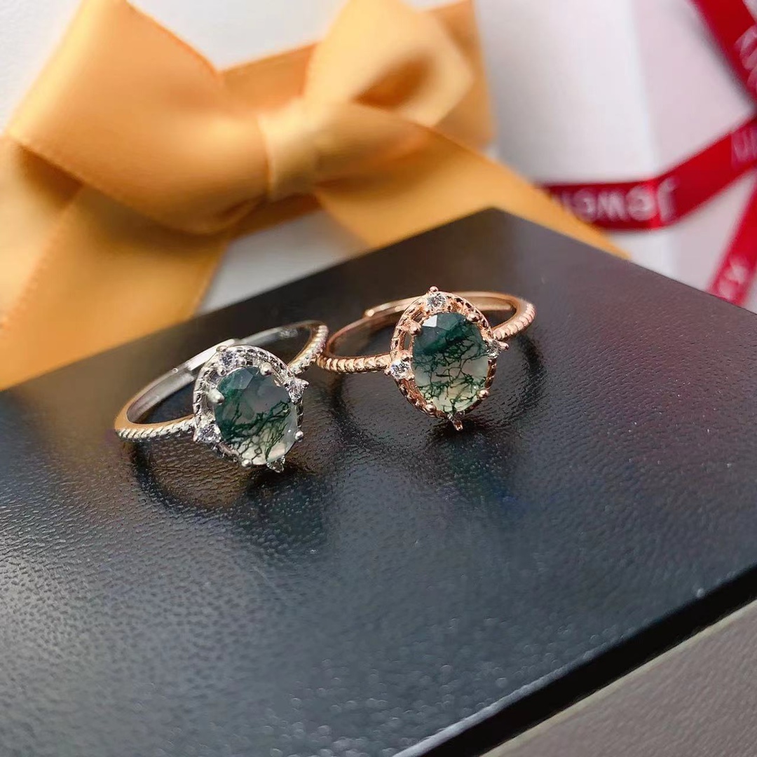 Natural Stone Ocean Water Moss - огляд і ціна Jewelry Making University