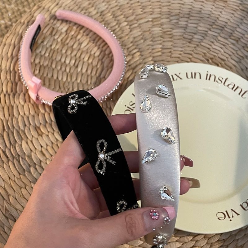 Retro Pearl Zircon Headband Rh - огляд і ціна Jewelry Making Adults