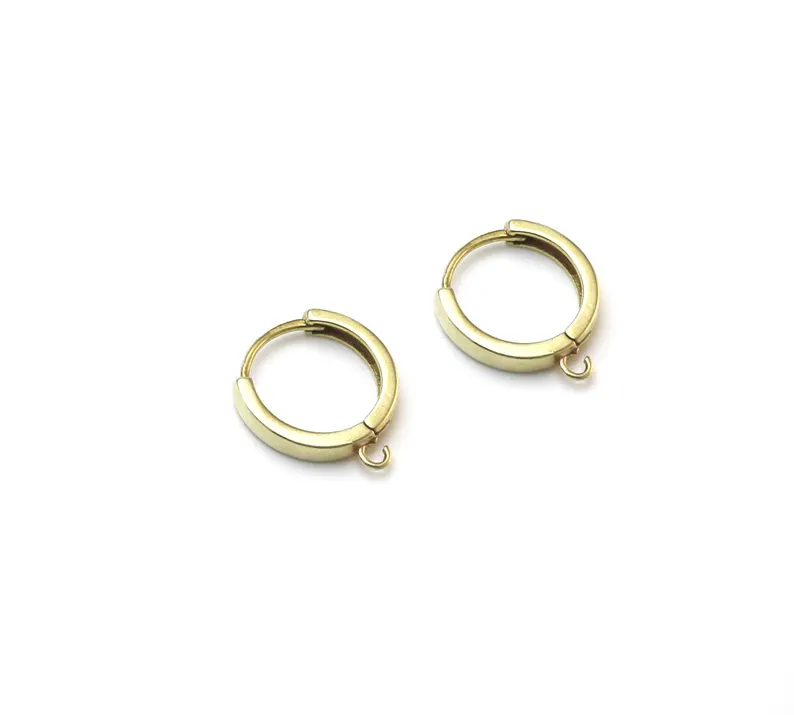 10pcs Brass Ear Hoops, Leverba - огляд і ціна Jewelry Making Kit For Adults