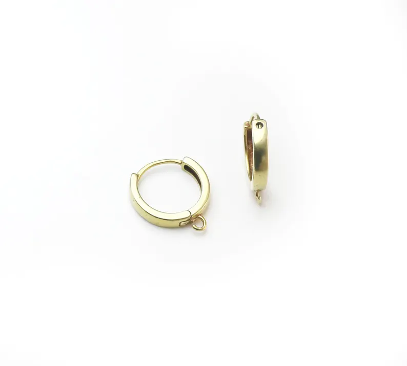 10pcs Brass Ear Hoops, Leverba - огляд і ціна Jewelry Making Kit For Adults