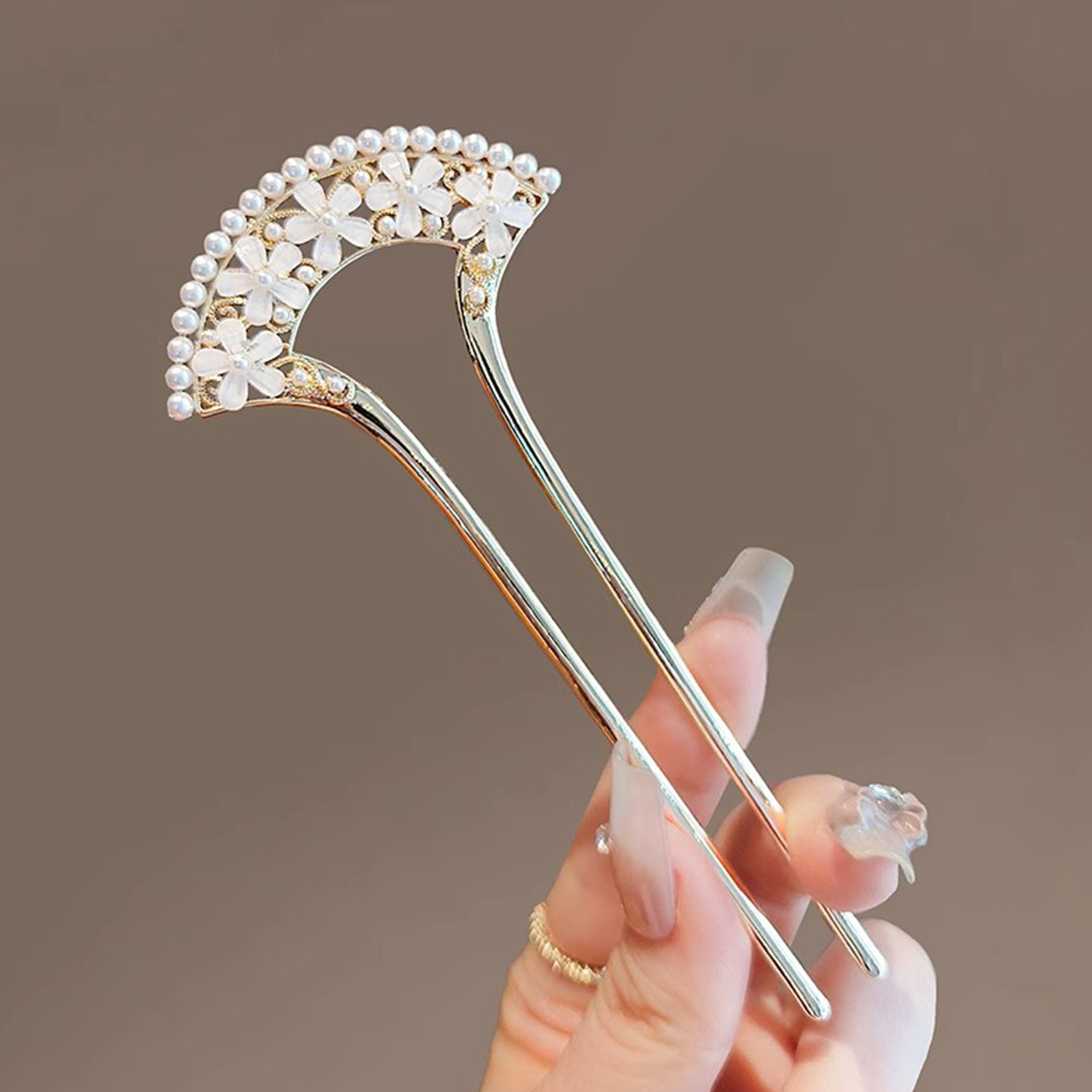 U Shaped Hair Stick Light Luxu - огляд і ціна Jewelry Making Adults