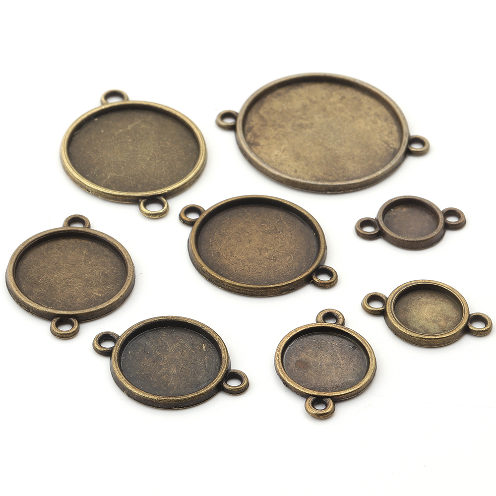 10pcs 8/10/12/14/16/18/20/25mm - огляд і ціна Pendant Blank Bezel