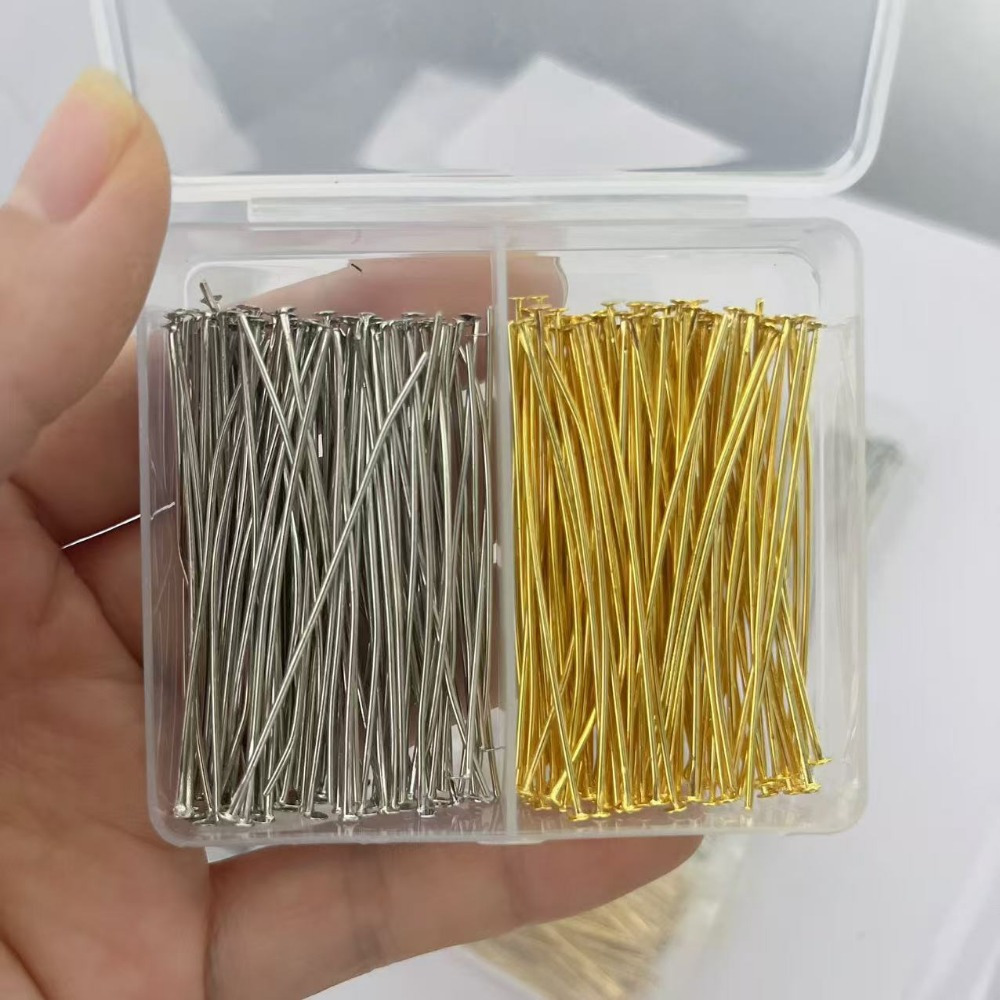 200pcs 30/40/50mm Iron-headed  - огляд і ціна Jewelry Making Box