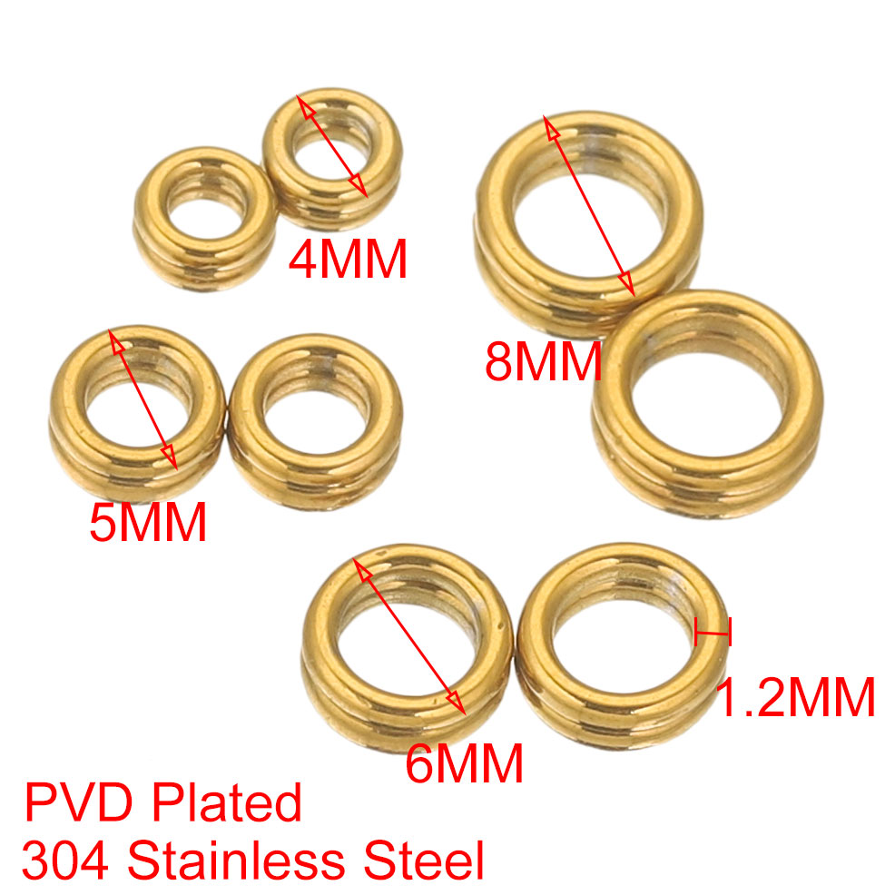 50pcs Stainless Steel Closed J - огляд і ціна Jewelry Making Ring Tool
