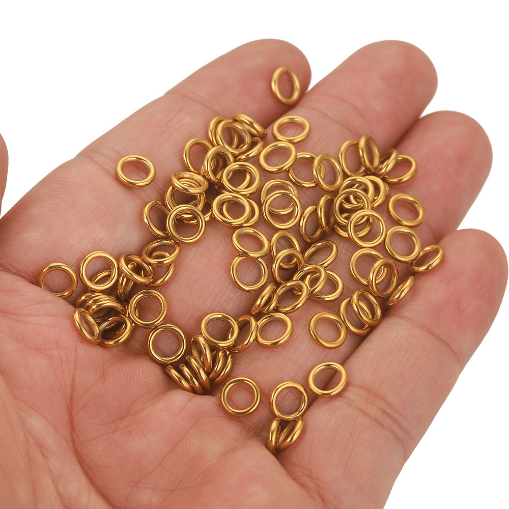50pcs Stainless Steel Closed J - огляд і ціна Jewelry Making Ring Tool