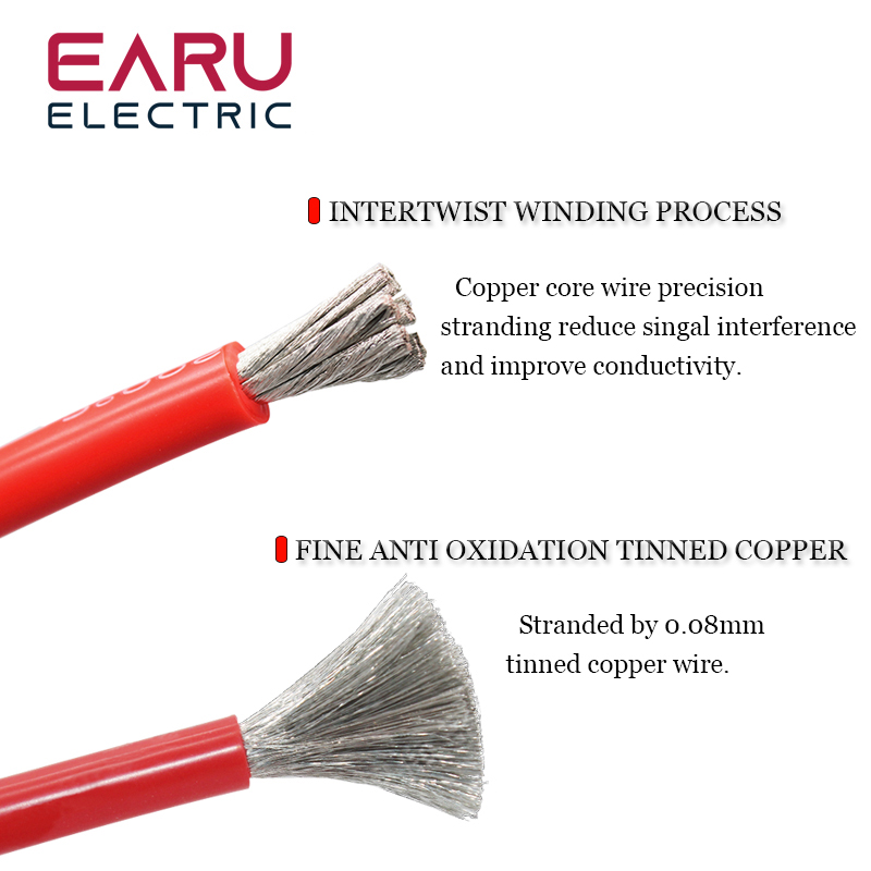 1-100M Heat-resistant Soft Ele - огляд і ціна Wire 22 Gauge Copper