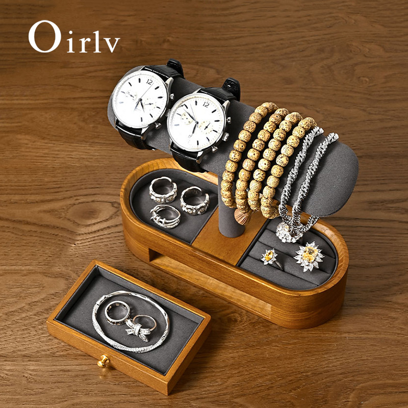 Oirlv Solid Wood Watch Organiz - огляд і ціна Jewelry Making Box