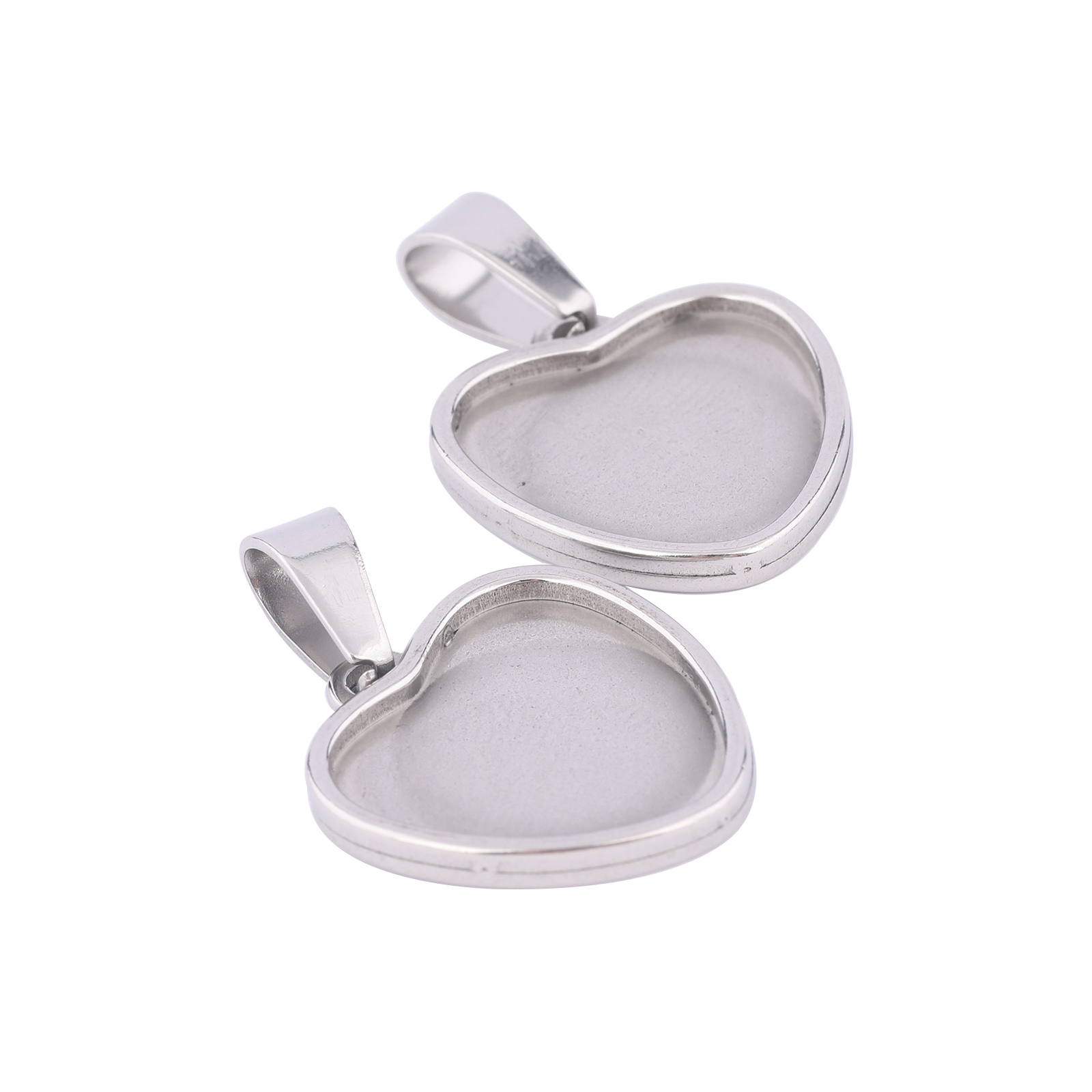 10pcs Stainless Steel Fit 15mm - огляд і ціна Pendant Blank Bezel