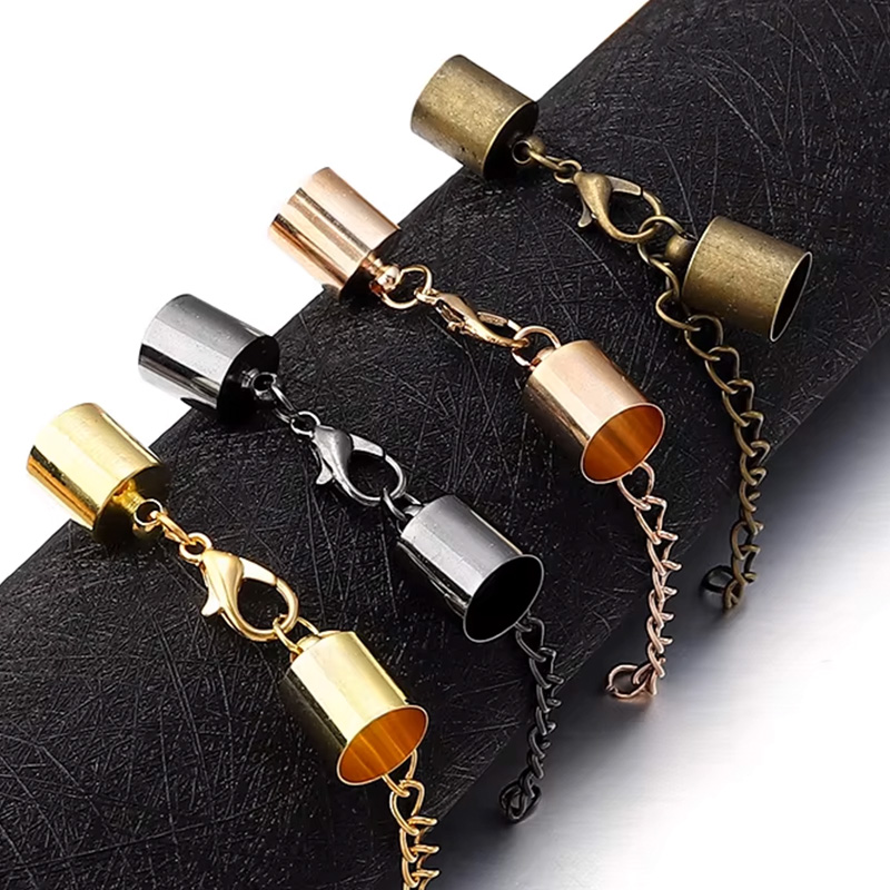 10Sets Leather Cord End Caps W - огляд і ціна Jewelry Making Kit For Adults