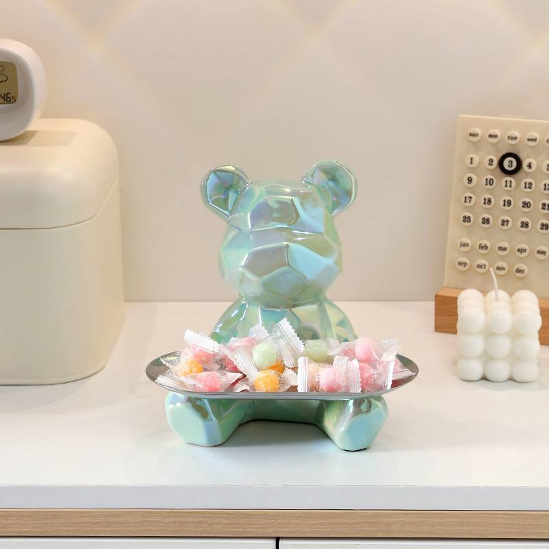 Modern Ceramic Geometric Bear  - огляд і ціна Jewelry Making Desk