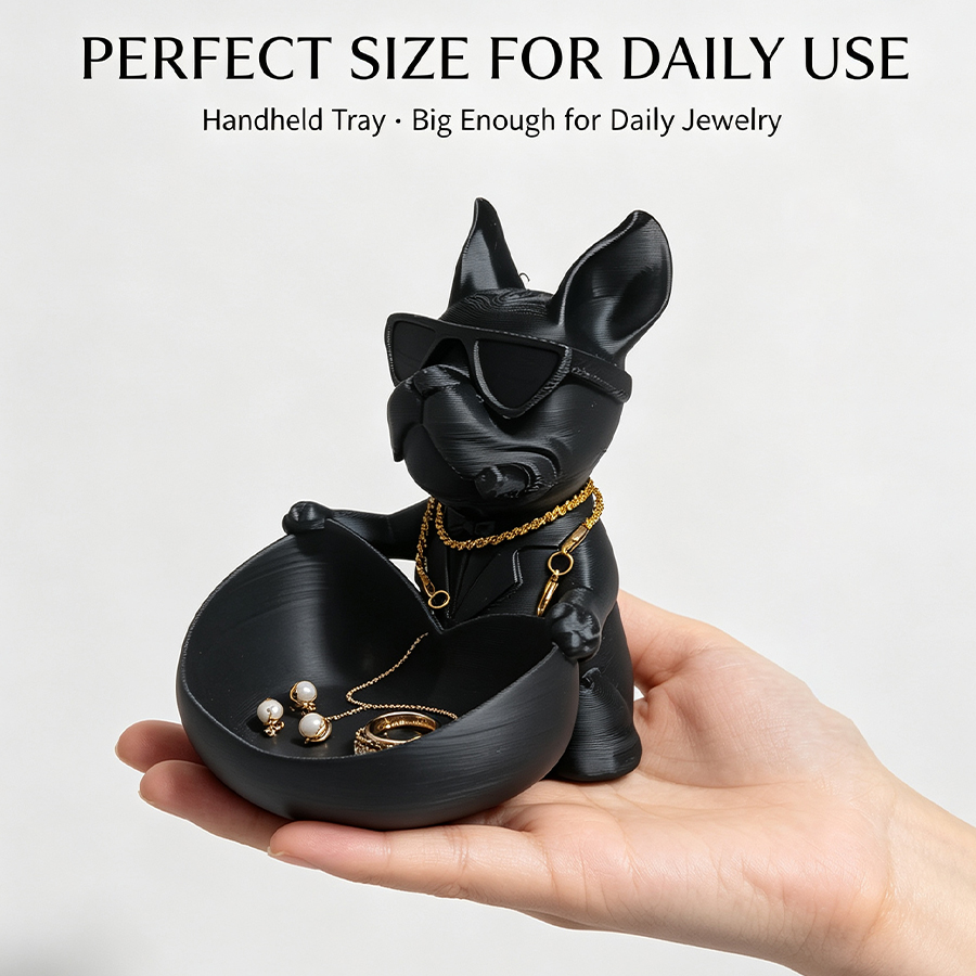 Trendy French Bulldog Key Stor - огляд і ціна Jewelry Making Desk
