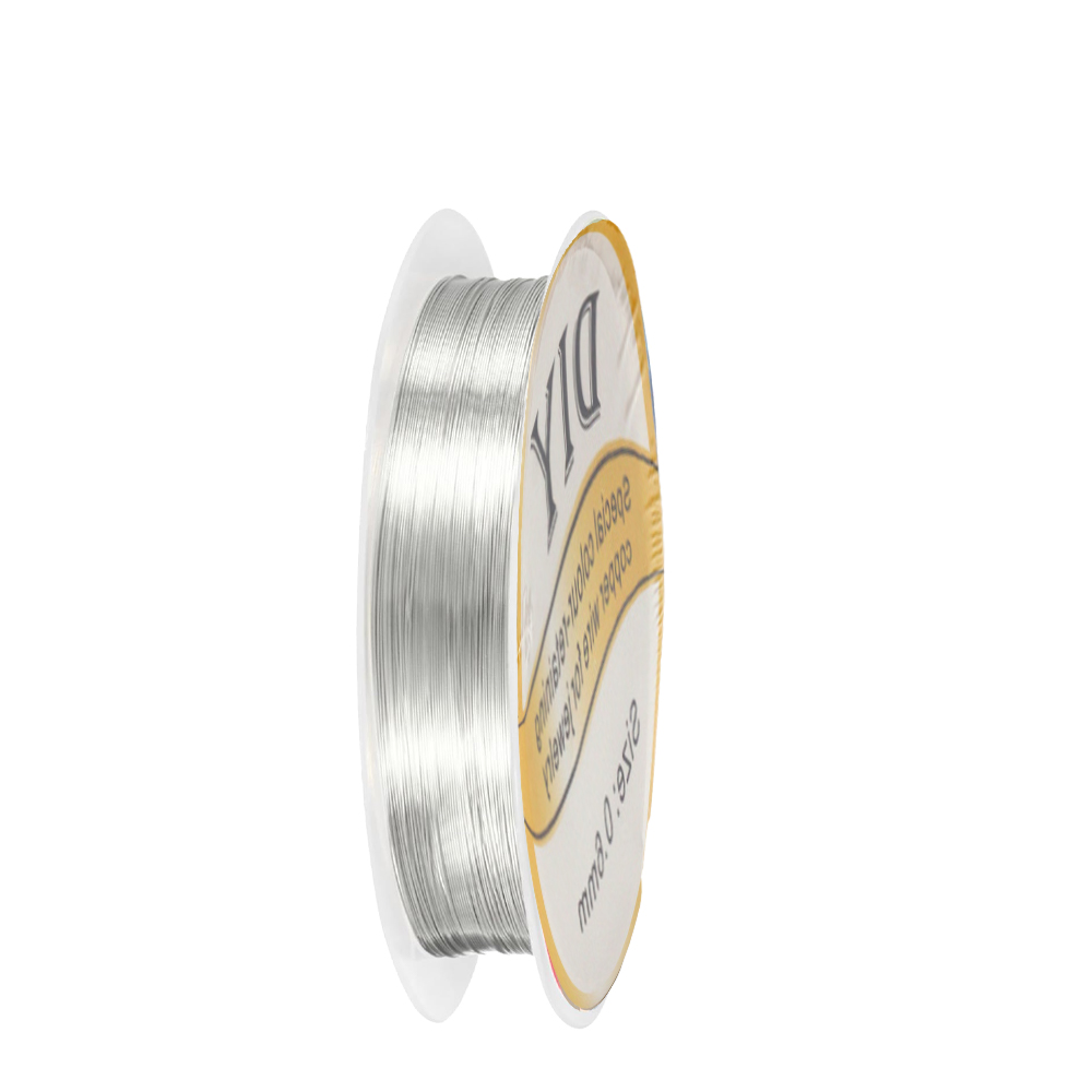 1Roll Silver Copper Wire 0.3/0 - огляд і ціна Jewelry Making Silver