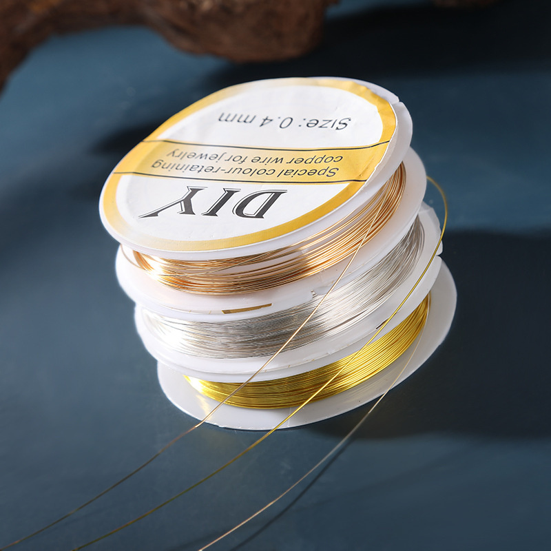 1Roll Silver Copper Wire 0.3/0 - огляд і ціна Jewelry Making Silver