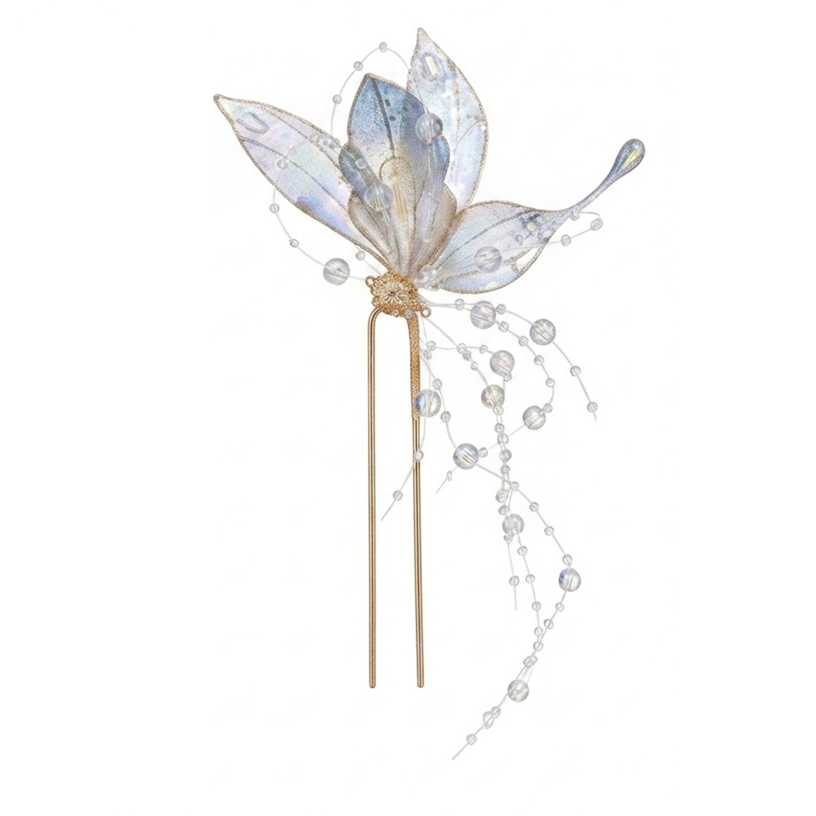 Women Butterfly Tassel Hairpin - огляд і ціна Jewelry Making Adults