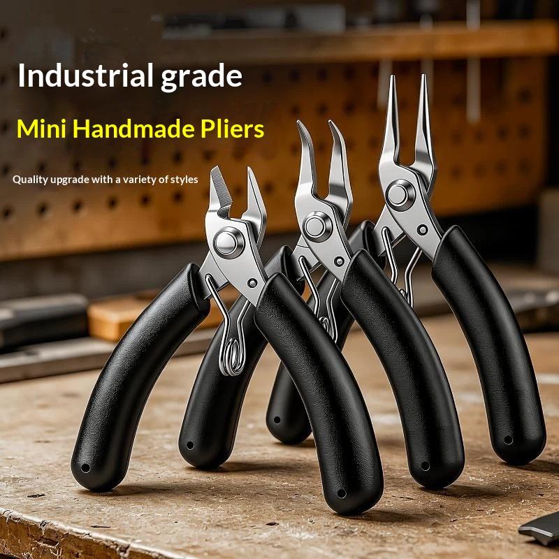 Stainless Steel Curved Mini Ne - огляд і ціна Jewelry Making Needle Nose Pliers