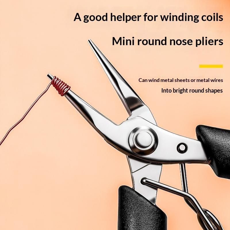 Stainless Steel Curved Mini Ne - огляд і ціна Jewelry Making Needle Nose Pliers