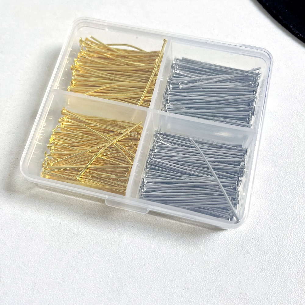 400pcs Mixed Iron Head Pins 30 - огляд і ціна Jewelry Making Box