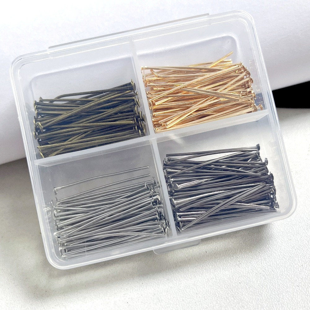 400pcs Mixed Iron Head Pins 30 - огляд і ціна Jewelry Making Box