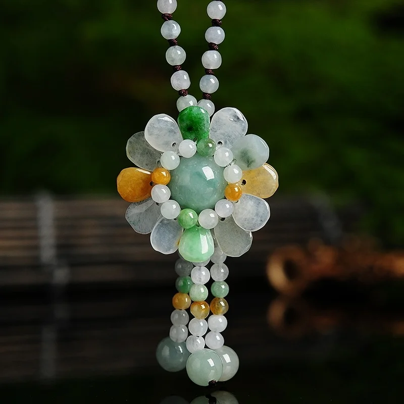 Certified Burmese Jade Sunflow - огляд і ціна Jewelry Making With Beads