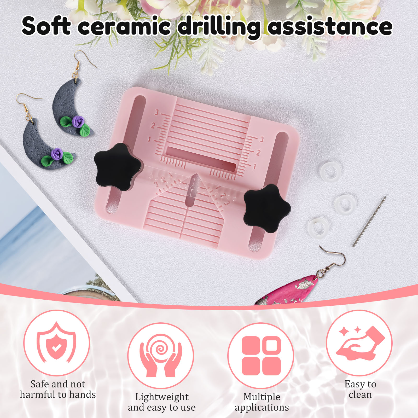Polymer Clay Earring Drill Gui - огляд і ціна Jewelry Making Guide