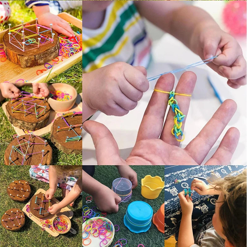 Rubber Bands Loom DIY Handmade - огляд і ціна Jewelry Making Kits For Girls