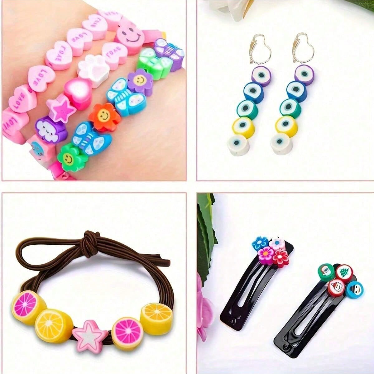 1450/1200/250pcs Polymer Clay  - огляд і ціна Jewelry Making Box