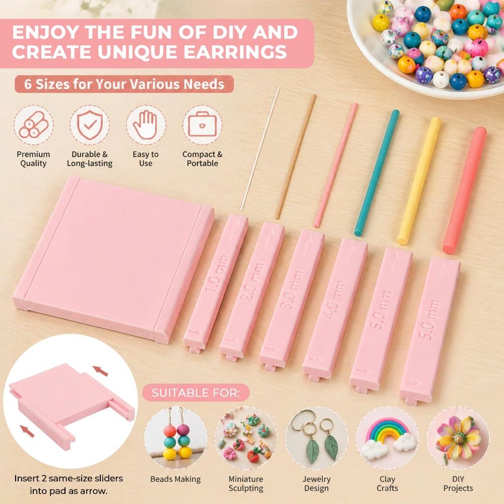 Plastic Clay Roller Guide Roll - огляд і ціна Jewelry Making Guide