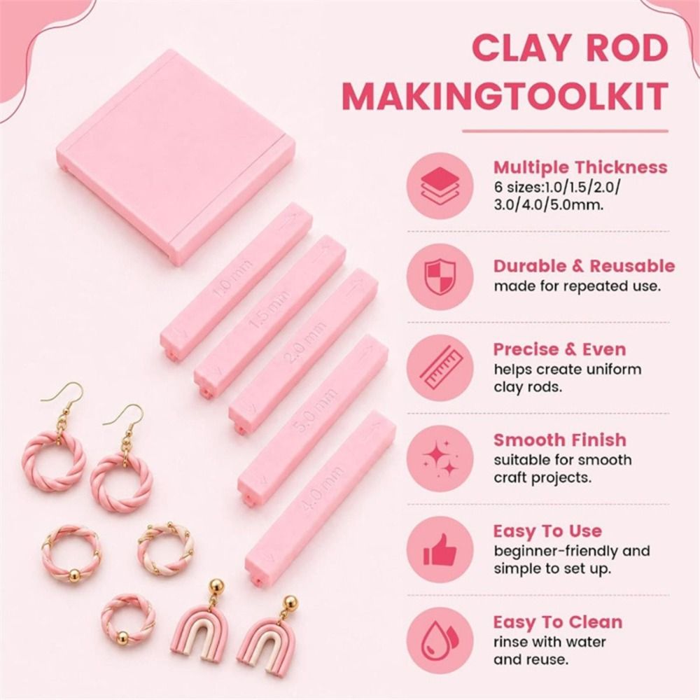 Plastic Clay Roller Guide Roll - огляд і ціна Jewelry Making Guide
