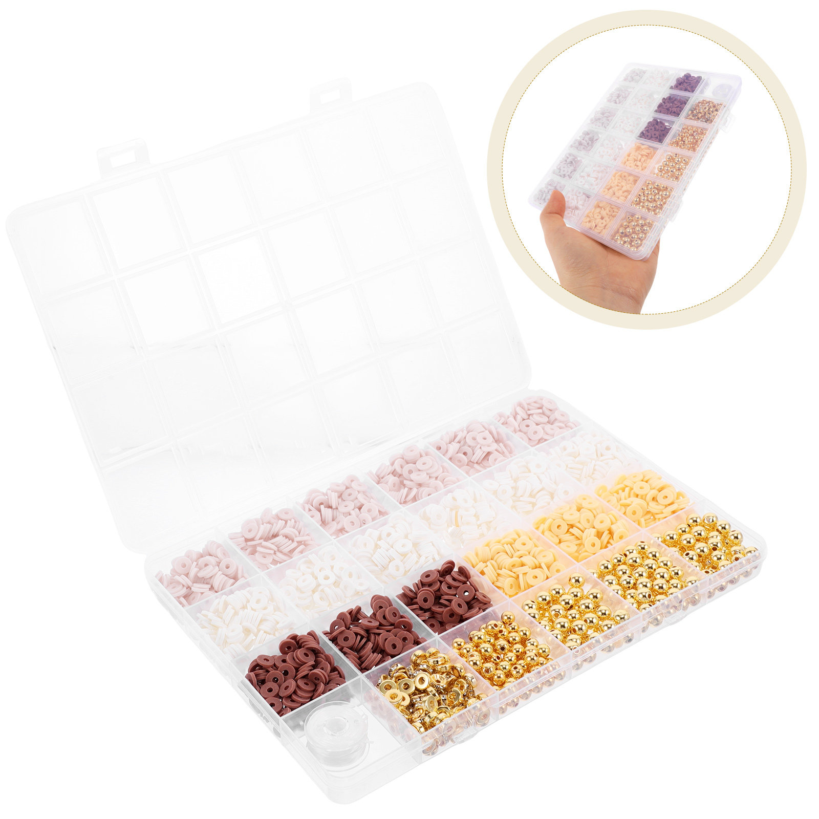 Polymer Clay Bead Bracelet Mak - огляд і ціна Jewelry Making Kits For Girls