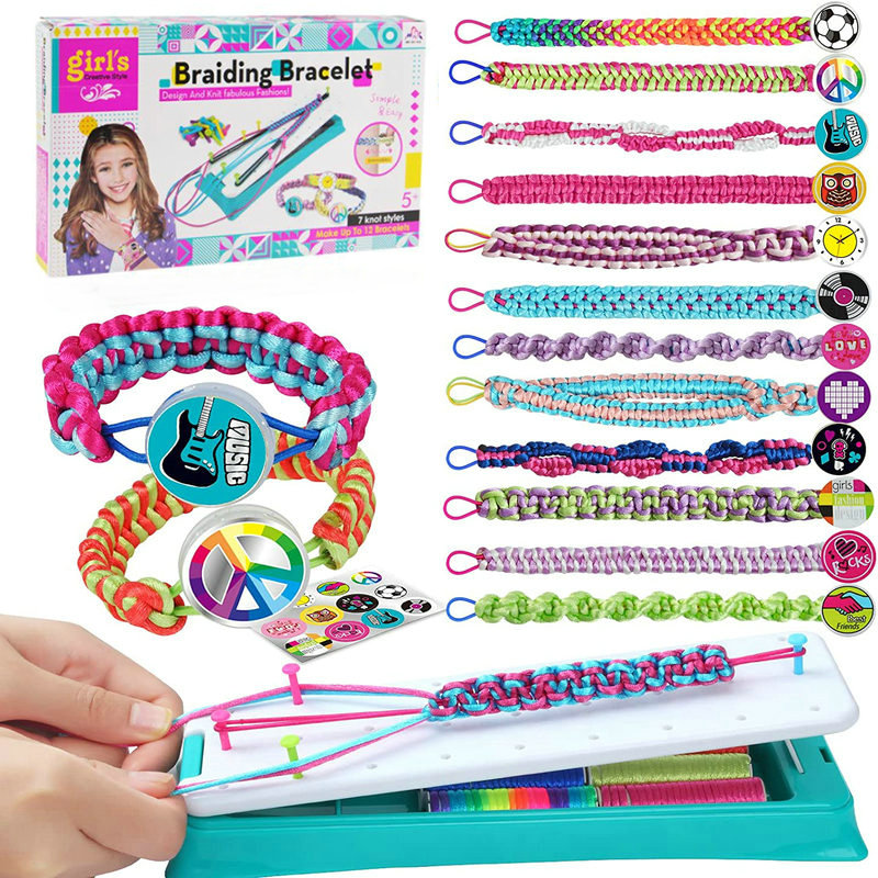 Friendship Bracelet Making Kit - огляд і ціна Jewelry Making Kits For Girls