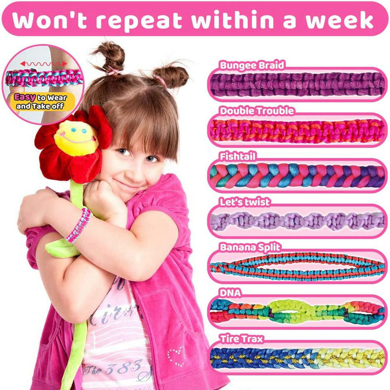 Friendship Bracelet Making Kit - огляд і ціна Jewelry Making Kits For Girls