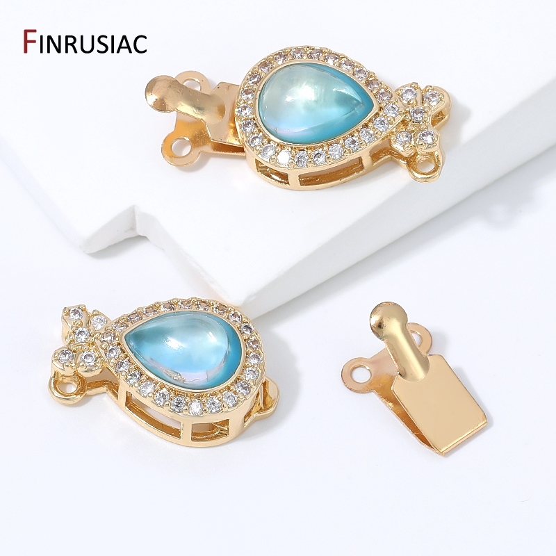 18K Gold Plated Brass Pear Opa - огляд і ціна Jewelry Making Box