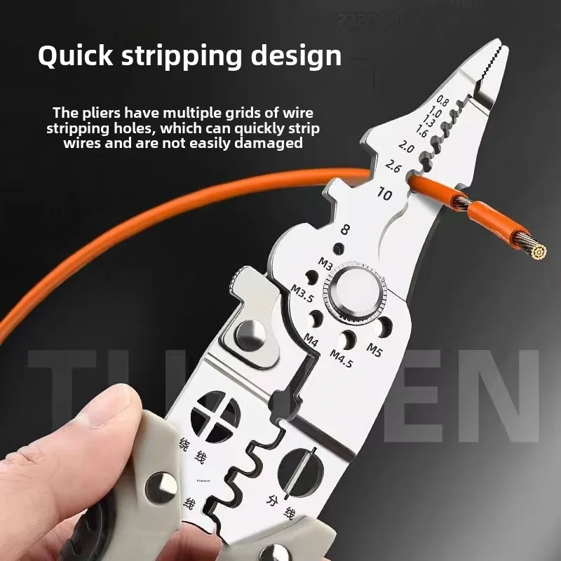 Multifunctional Electrician Ne - огляд і ціна Jewelry Making Needle Nose Pliers