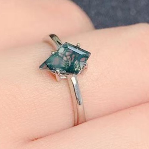 Moss Agate 925 Silver Wedding  - огляд і ціна Jewelry Making University